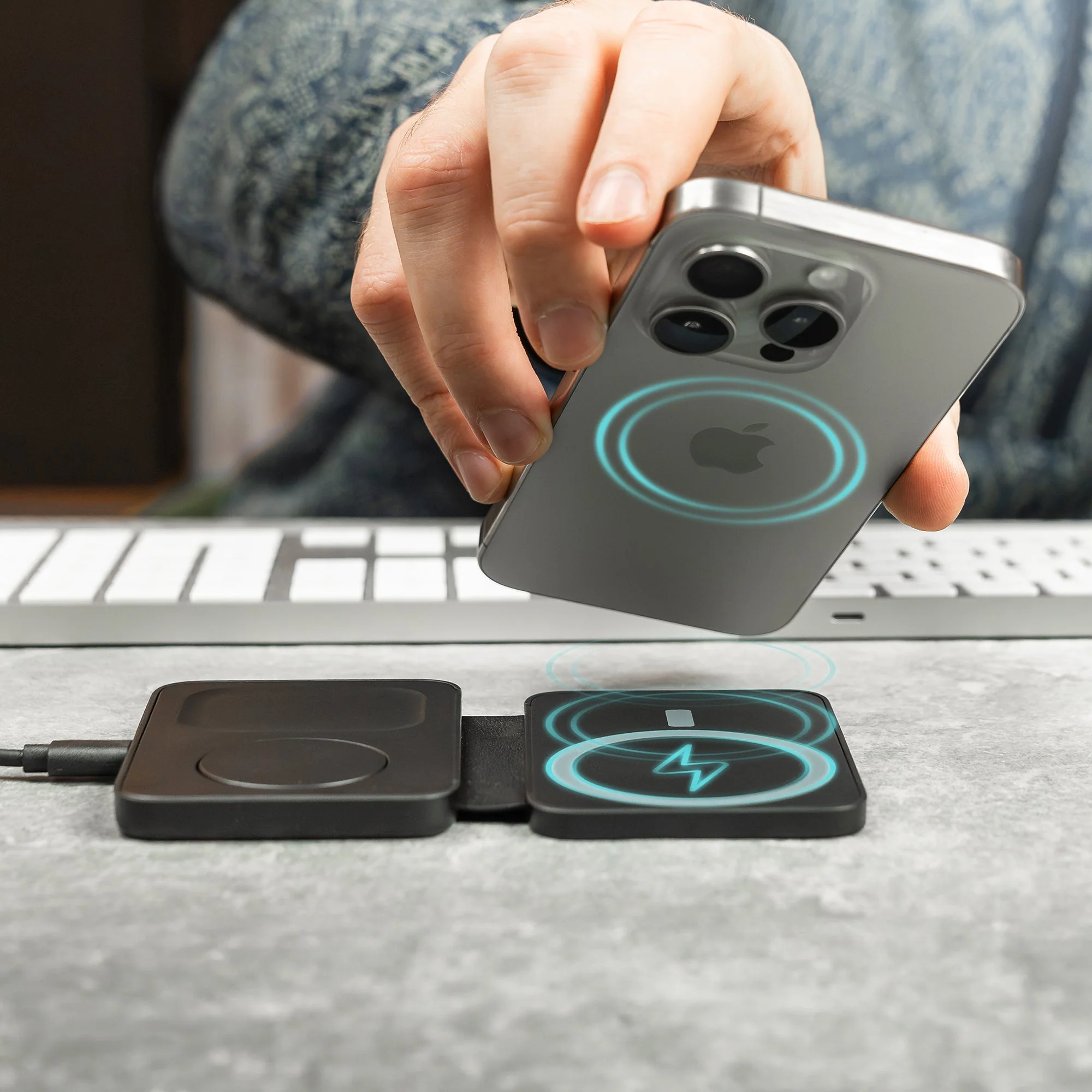 3-In-1 Wireless Portable Charger - Image 6