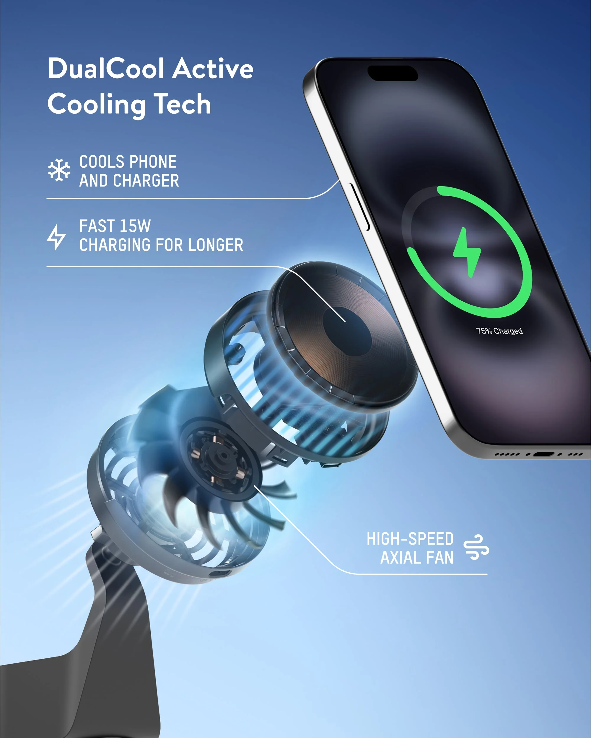 Wireless Charging Suction Mount - Image 3