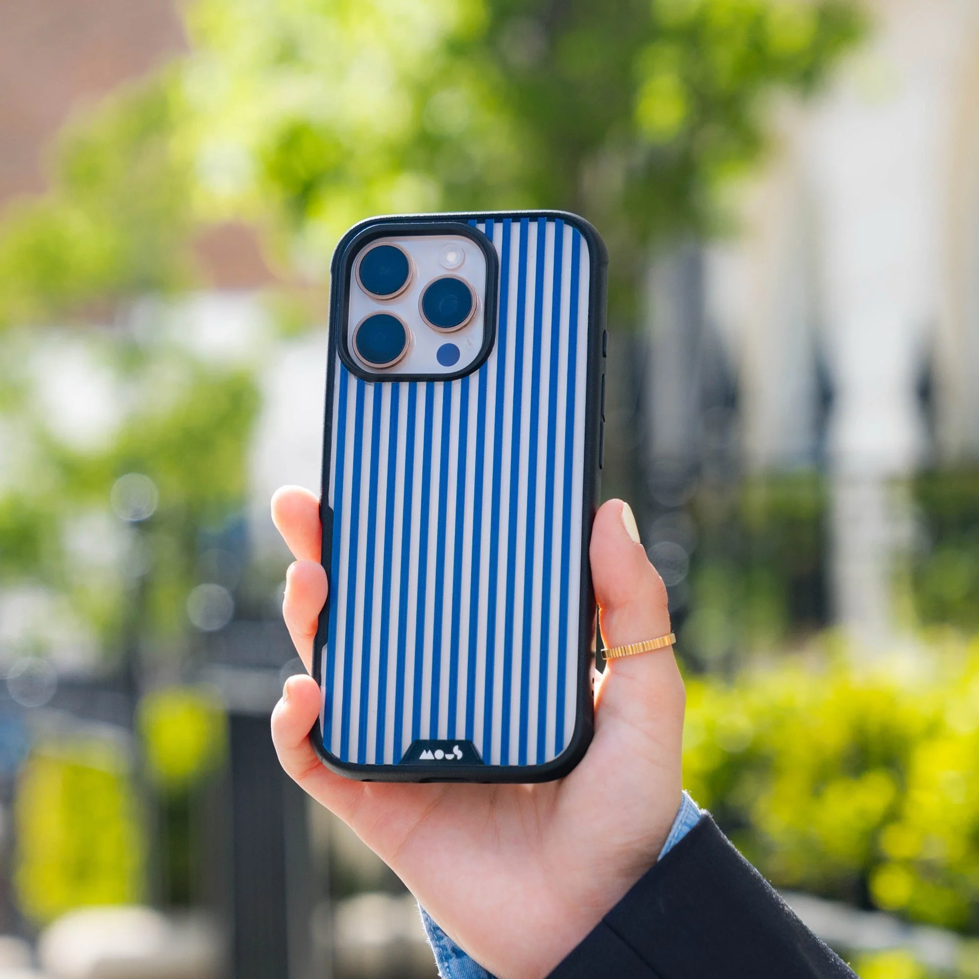 Storm Protective Phone Case - Pinstripe - Image 10