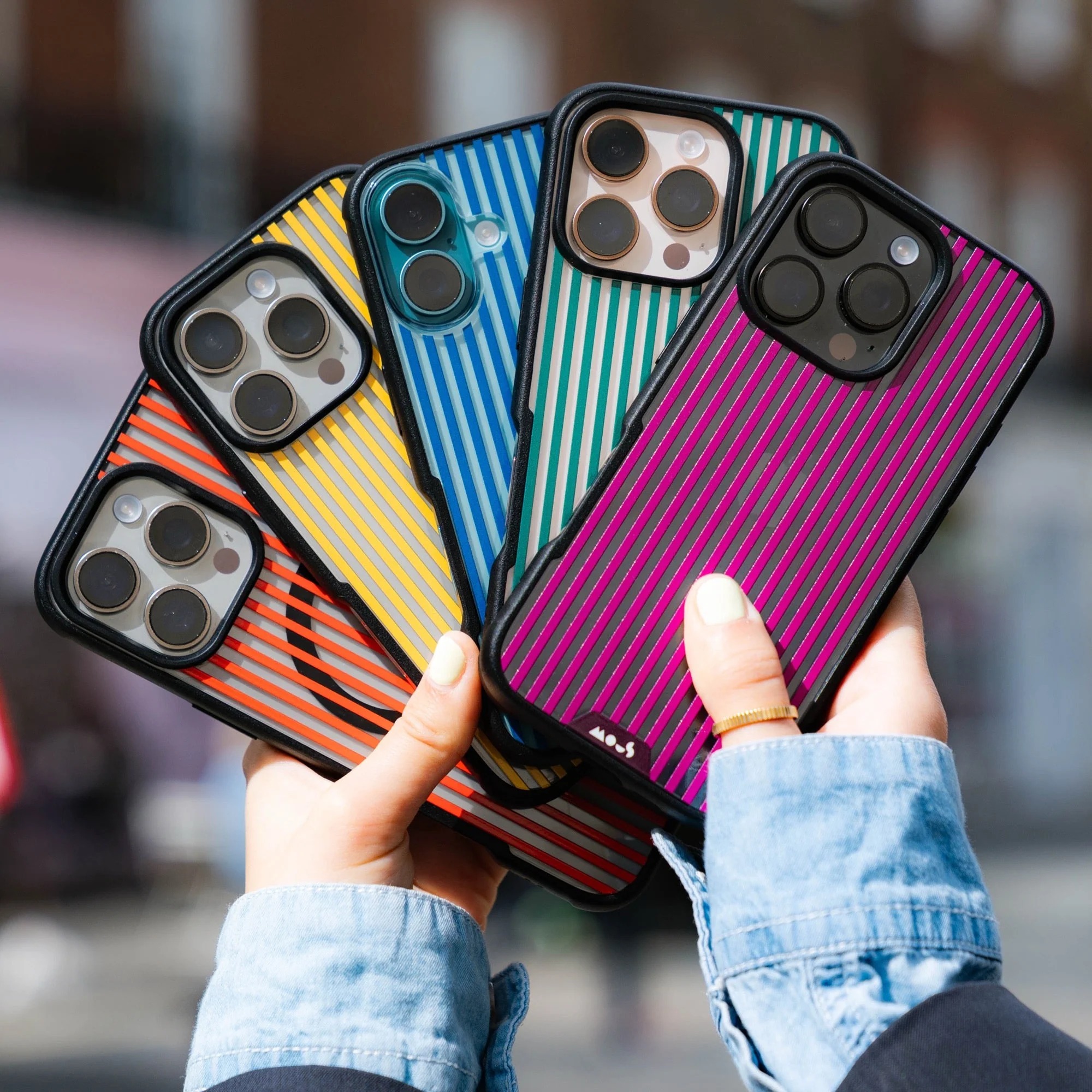 Storm Protective Phone Case - Pinstripe - Image 16